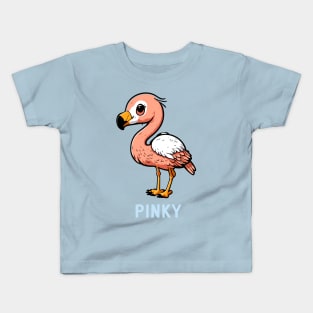 Pinky the Flamingo Kids T-Shirt